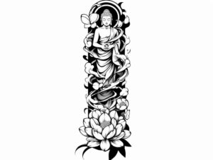 essential – tattoo design ideas free ai generated – neotraditional-subtle-tone – for-wrist-side – Gallery: other-religions-inkby-ai