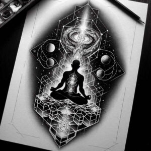 essential – tattoo design ideas free ai generated – realism-rich-blacks – for-shin – Gallery: other-religions-inkby-ai
