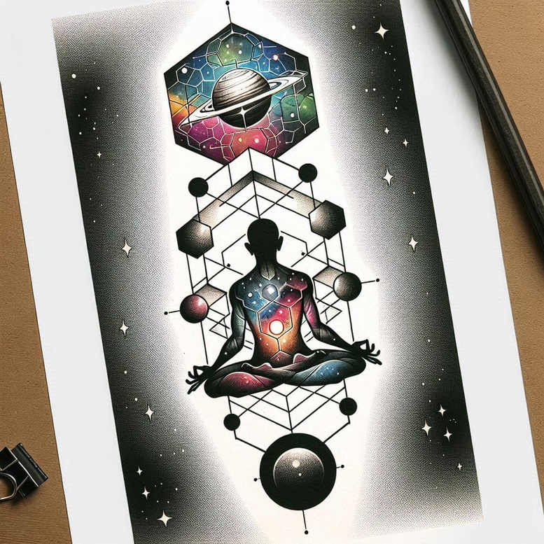 gentle-angle – tattoo design ideas free ai generated – realism-glass-effect – for-wrist-side – Gallery: other-religions-inkby-ai