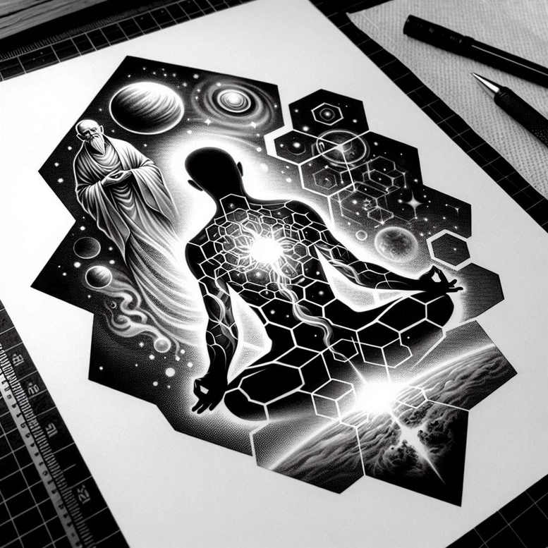 micro-symbol – tattoo design ideas free ai generated – surrealism-illusionary – for-wrist-side – Gallery: other-religions-inkby-ai