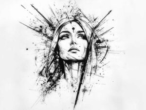 micro-tattoo – tattoo design ideas free ai generated – neotraditional-modern-twist – for-foot – Gallery: other-religions-inkby-ai
