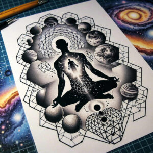 micro-tattoo – tattoo design ideas free ai generated – realism-natural-finish – for-shoulder – Gallery: other-religions-inkby-ai