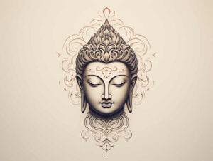no-excess – tattoo design ideas free ai generated – neotraditional-classic-motifs – for-shoulder-blade – Gallery: other-religions-inkby-ai