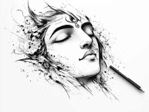 no-excess – tattoo design ideas free ai generated – neotraditional-layered-shading – for-toe – Gallery: other-religions-inkby-ai