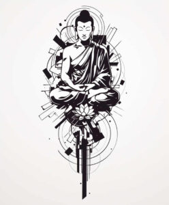 nonintrusive – tattoo design ideas free ai generated – realism-natural-look – for-forearm – Gallery: other-religions-inkby-ai
