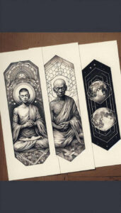 outline-only – tattoo design ideas free ai generated – realism-sharp-focus – for-elbow – Gallery: other-religions-inkby-ai
