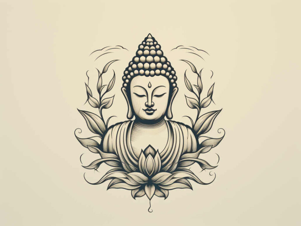 precise – tattoo design ideas free ai generated – realism-ink-realism – for-temple – Gallery: other-religions-inkby-ai