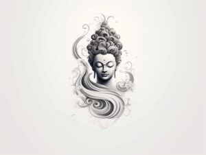 pure-shape – tattoo design ideas free ai generated – neotraditional-artistic-contrast – for-knee – Gallery: other-religions-inkby-ai