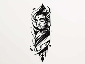 other-religions tattoo design ideas Realism deep shadows faith and spirituality for nape