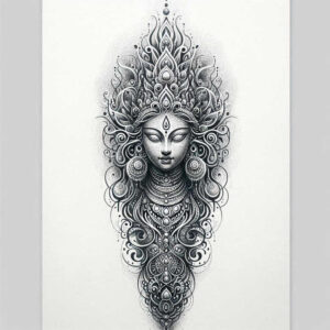 other-religions tattoo design ideas strong outlines faith for shoulder