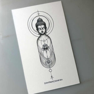 other-religions tattoo design ideas Realim light and shadow play holy images for sternum