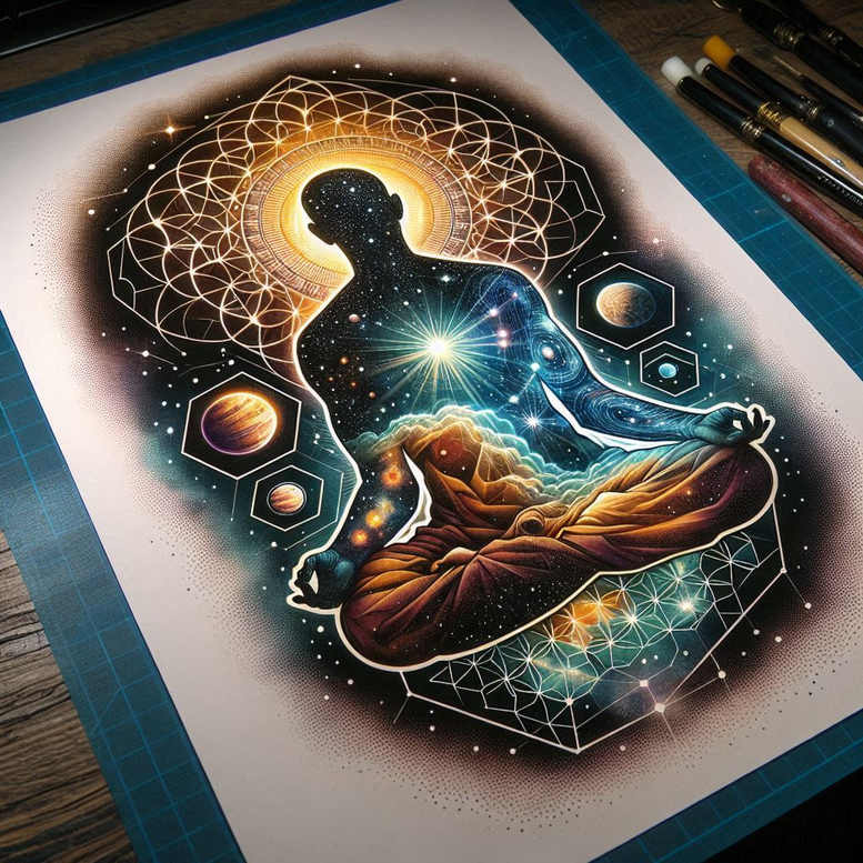 other-religions tattoo design ideas high-contrast holy signs for hip