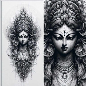 other-religions tattoo design ideas Surrealism phantasmagoria holy symbols shows perseverance