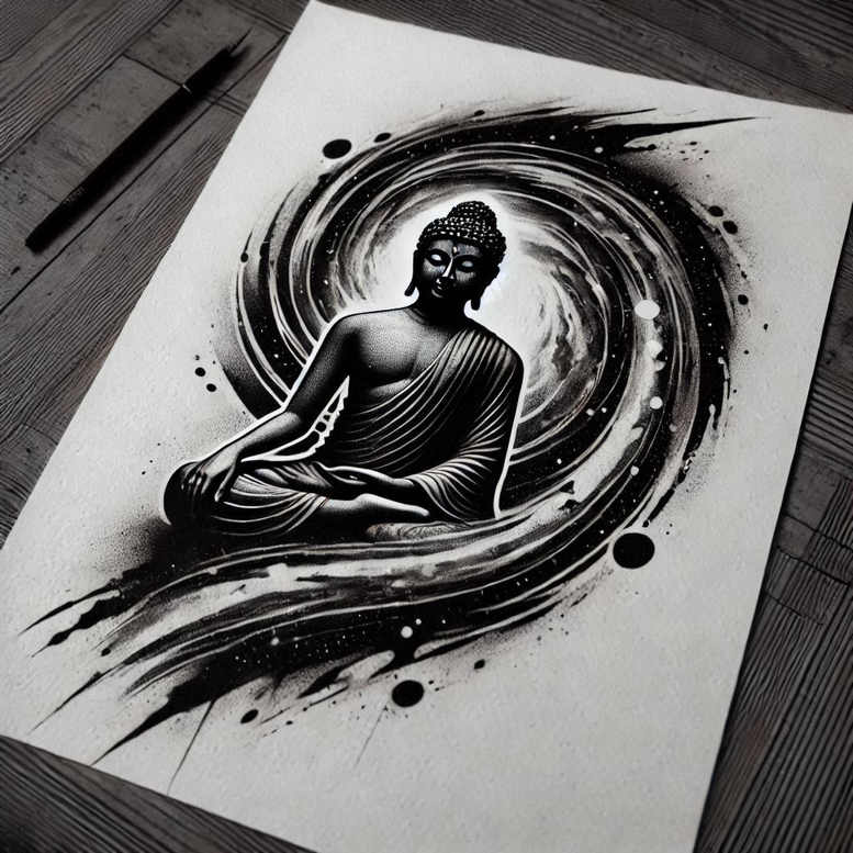 other-religions tattoo design ideas gentle shadow mystical motifs embodying perseverance
