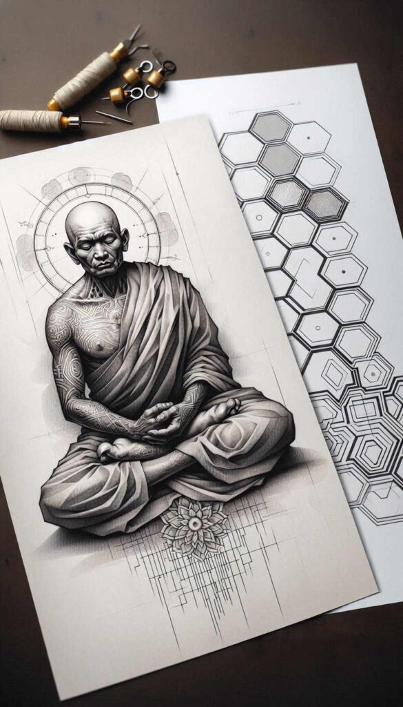 other-religions tattoo design ideas fluid motion mysticism for arm