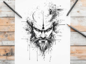other-religions tattoo design ideas bright color mysticism for inner arm