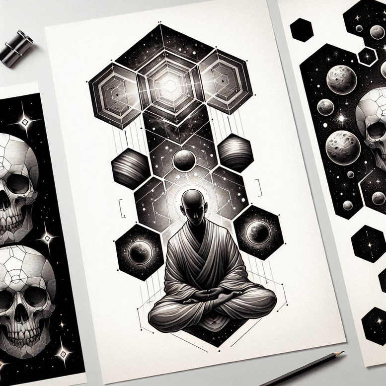 other-religions tattoo design ideas rich blacks mysticism represents perseverance