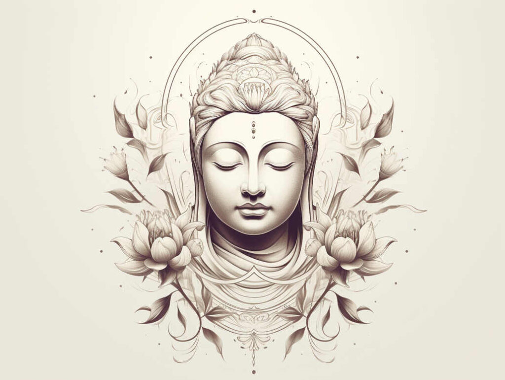 other-religions tattoo design ideas ethereal prayer for hip