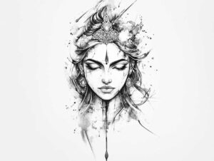 other-religions tattoo design ideas Surrealism imaginative religious symbols for behind ear
