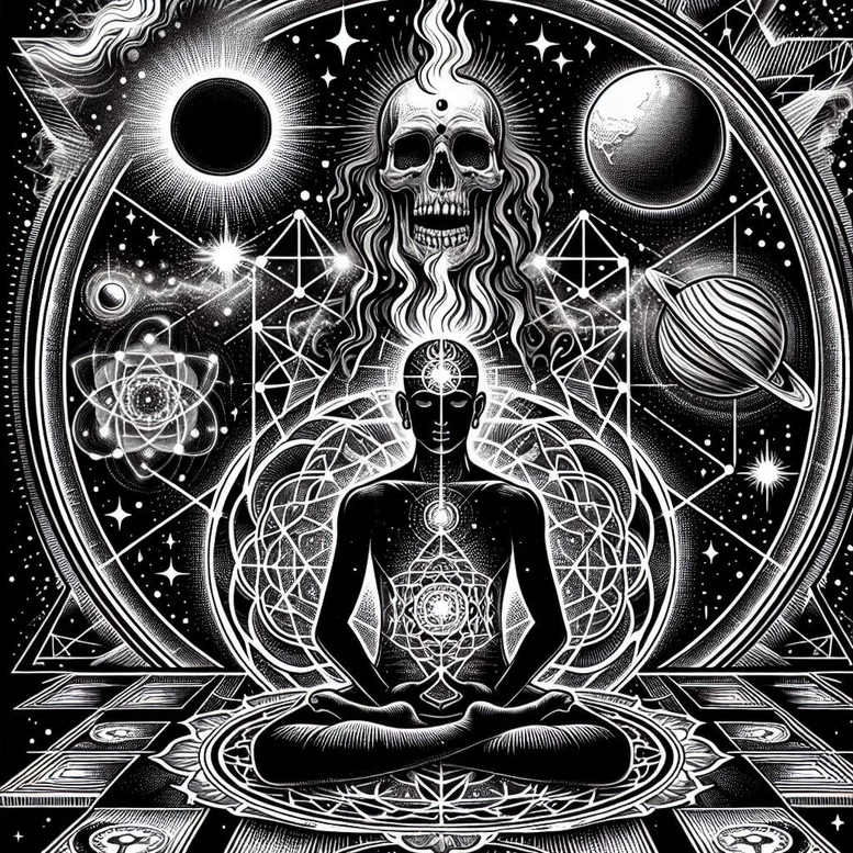 other-religions tattoo design ideas Surrealism symbolic religious symbols shows endurance