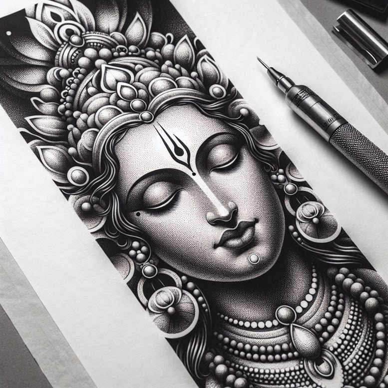 other-religions tattoo design ideas glowing ritual patterns represents strength