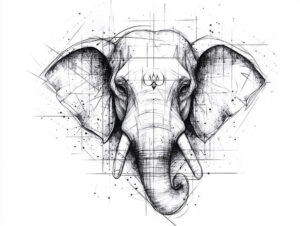 other-religions tattoo design ideas layered shading sacrum symbolising determination