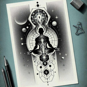 other-religions tattoo design ideas Surrealism otherworldly spiritual motifs for abdomen