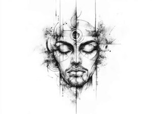 other-religions tattoo design ideas refined color palette spiritual motifs for back shoulder
