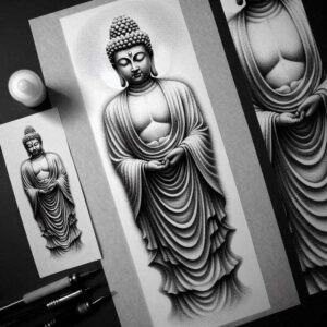 other-religions tattoo design ideas detailed textures spirituality and symbolism embodying endurance
