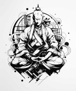 unadorned – tattoo design ideas free ai generated – neotraditional-dynamic-color – for-triceps – Gallery: other-religions-inkby-ai