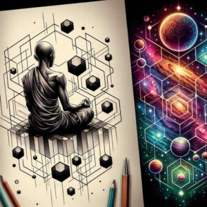 uncluttered – tattoo design ideas free ai generated – realism-realistic-color – for-biceps – Gallery: other-religions-inkby-ai
