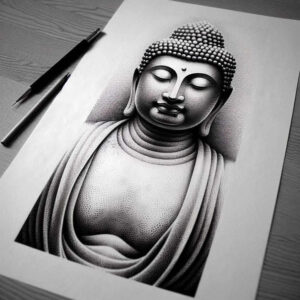 understated – tattoo design ideas free ai generated – realism-high-resolution-tattoo – for-foot – Gallery: other-religions-inkby-ai