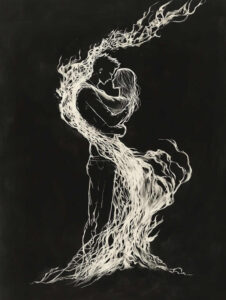other tattoo design ideas Surrealism enigmatic light atmospheric for neck
