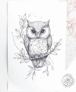 life-symbol-owl-tattoo-surrealism-mystical-for-collarbone – tattoo design ideas free ai generated – Gallery: owls-inkby-ai