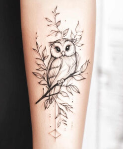 energy-symbol-owl-tattoo-surrealism-phantasm-for-side-torso – tattoo design ideas free ai generated – Gallery: owls-inkby-ai