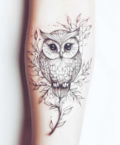 owl-artistic-tattoo-realism-realistic-lighting-for-forearm – tattoo design ideas free ai generated – Gallery: owls-inkby-ai