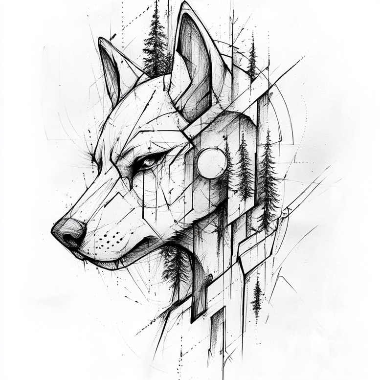 pets-tattoo-ideas – tattoo design ideas free ai generated – symbol-mark – for-lower-back – Gallery: pets-inkby-ai