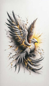 phoenix-symbol-of-eternity – tattoo design ideas free ai generated – neotraditional-modern-classic – for-triceps – Gallery: phoenix-inkby-ai