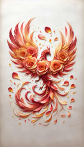phoenix-with-ornament – tattoo design ideas free ai generated – realism-high-definition – for-fingers – Gallery: phoenix-inkby-ai