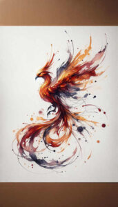 phoenix tattoo design ideas smooth complexion detail for wrist side
