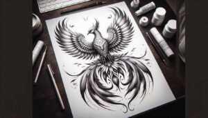 phoenix tattoo design ideas modern twist power represents resilience