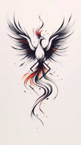 phoenix tattoo design ideas Surrealism enigmatic light renewal represents endurance