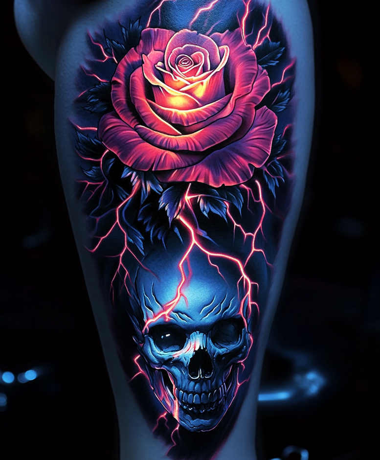 roses tattoo design ideas Realism digital realism blooming life embodying perseverance