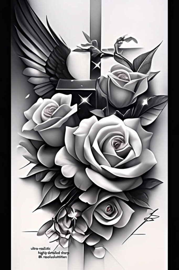 roses tattoo design ideas classic motifs sacred rose for elbow