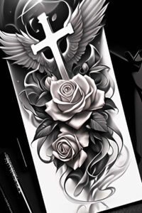 roses tattoo design ideas Surrealism unconscious imagery thorn symbol of determination