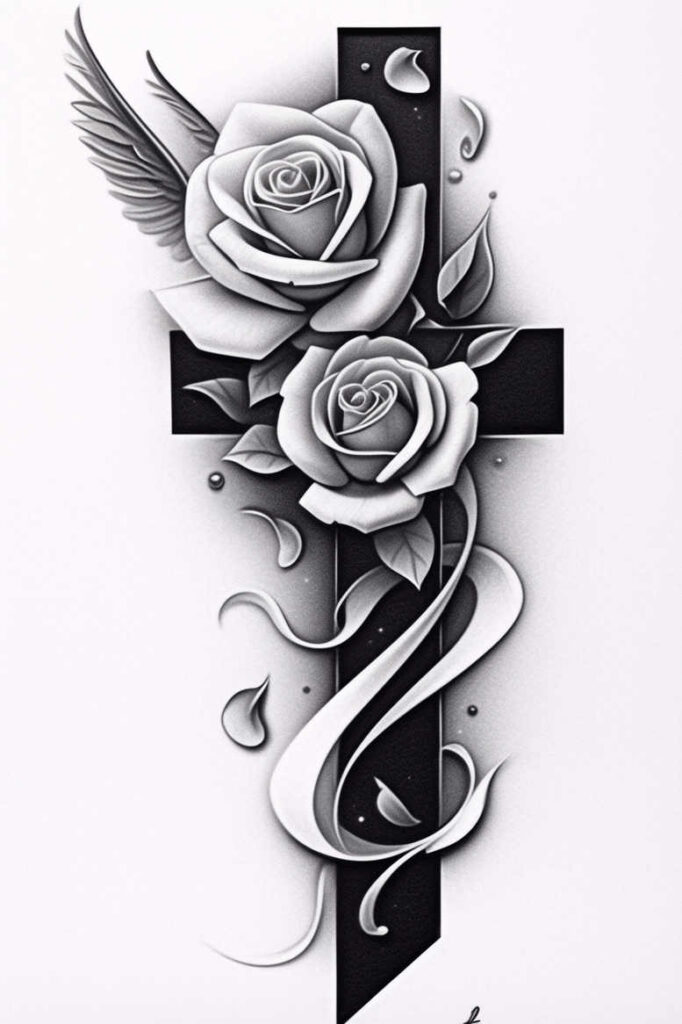 roses tattoo design ideas Realism organic structure timeless bloom meaning resilience