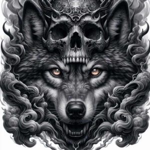 artistic-detail-skull-tattoo – tattoo design ideas free ai generated – crawling – for-toe – Gallery: skulls-inkby-ai