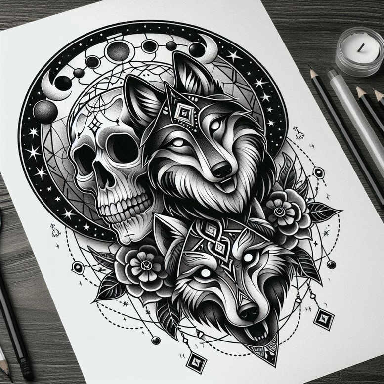 skulls tattoo design ideas high-resolution bone for lower chest