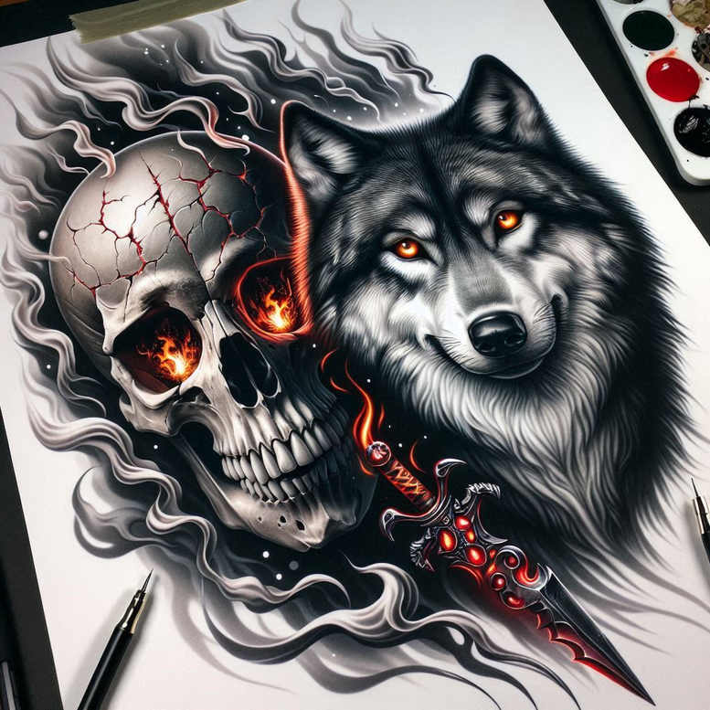 skulls tattoo design ideas true-to-life eternal silence meaning strength