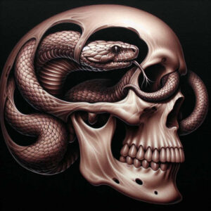 skulls tattoo design ideas Realism digital realism gothic resilience and power